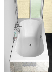 JIZERA vonia 180x80x39cm, balta - 4 2