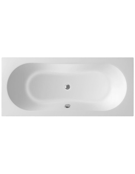 Ванна JIZERA 180x80x39 см, белая  Бренд AQUALINE - 4