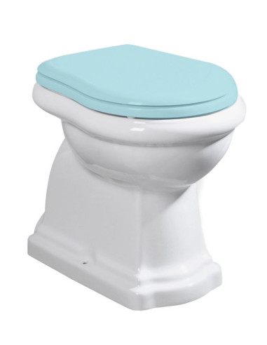 Kerasan Retro floor toilet with horizontal outlet, white 1011 01 - 6