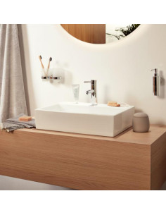 Диспенсер для мыла Haceka Kosmos, металлический хром - 2 2