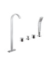 Bath/shower faucet 5-piece on the edge of the bath 555900505, JOOP! - 1