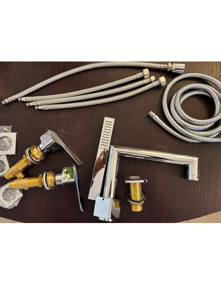 Vannas krāns 4-daļīgs 16845 C - 2 Vannas krāns 4-daļīgs 16845 C - 2