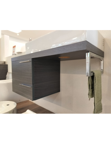 Skapītis ar atvilknēm W-41 pelēks - 3