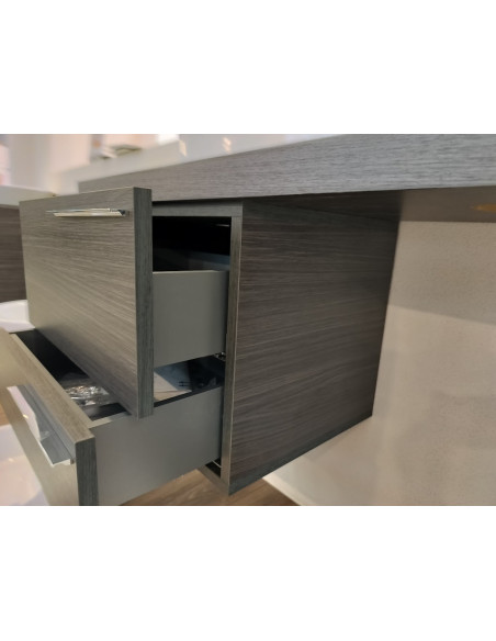 Skapītis ar atvilknēm W-41 pelēks - 5