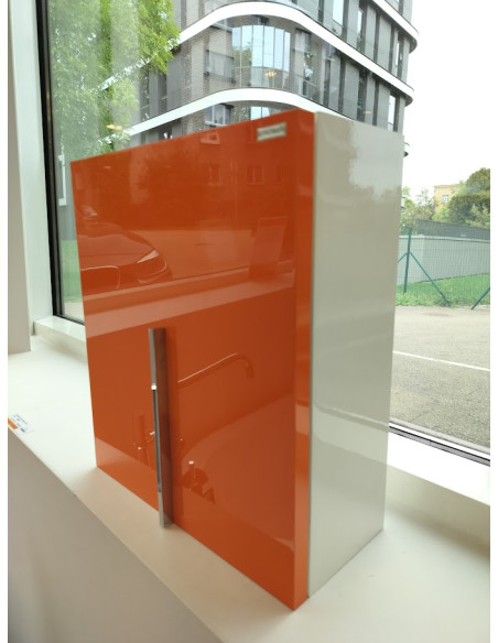 Skapis,piekar.balt/oran,labais,35x15x40 - 2