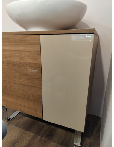 Skapītis bez virsmas 80 2D W51 WH mocha - 2