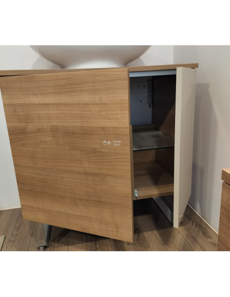 Skapītis bez virsmas 80 2D W51 WH mocha - 3