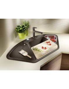Izlietne Blanco BLANCO DELTA II SILG PDUR Anthracite - 3 2