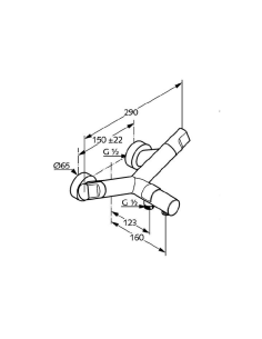 Vannas krāns 575400530 NEW-WAVES - 1 2