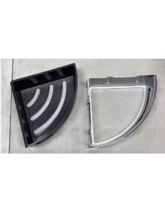 Dušas piederumu turētājs, hroms-melns, ELEGANCE - 1 2