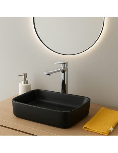 New! Ceramic sink faucet high MG-2762 RĪVA - 8