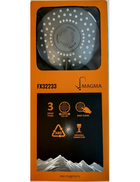 Handshower (3 modes) FX32233, HROMS - 2 Handshower (3 modes) FX32233, HROMS - 2
