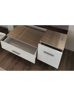 Skapītis ar atvilknēm 90x15x30,gaišs - 6 2
