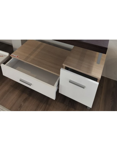 Skapītis ar atvilknēm 90x15x30,gaišs - 1