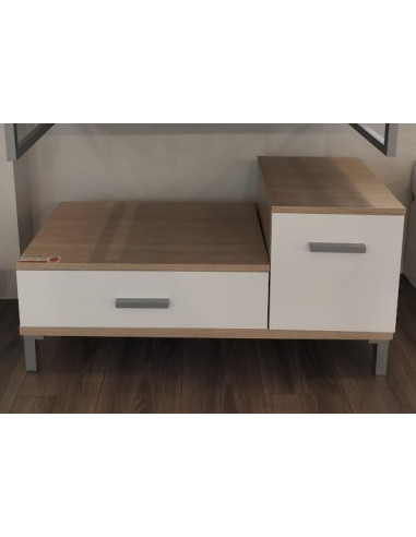 Skapītis ar atvilknēm 90x15x30,gaišs - 5