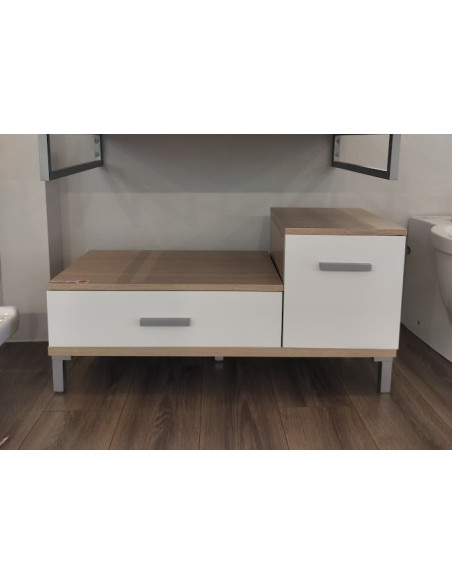 Skapītis ar atvilknēm 90x15x30,gaišs - 6