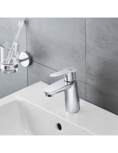 Grohe BauEdge - izlietnes jaucējkrāns ar bide dušu, hroms 23757000 - 6 2