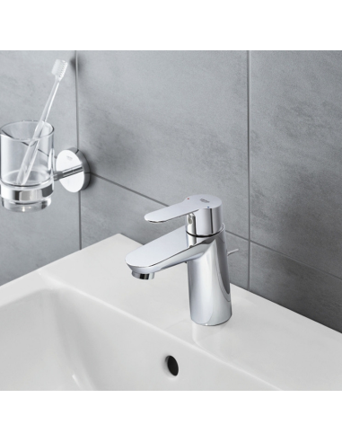 Grohe BauEdge - izlietnes jaucējkrāns ar bide dušu, hroms 23757000 - 1