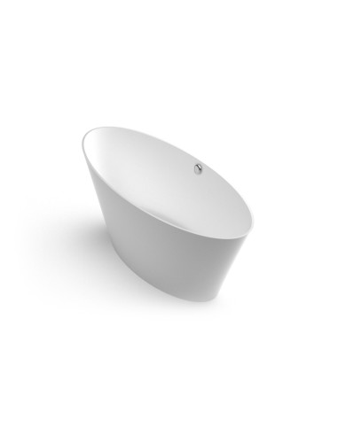 Vanna BEIRA 3 1775x757mm ar pārplūdi, balta