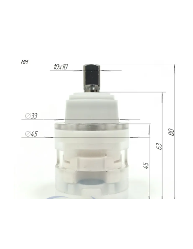 copy of Repair kit for Damixa Apollo Classic, Apollo Plus and End faucets, 2348600 - 6