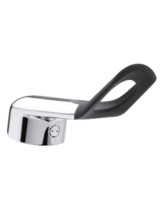 Āboliņa zaļš rokturis izlietnes jaucējkrānam un virtuves augstajam snīpim 484517400