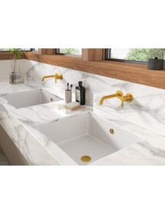 Silhouet Silhouet Iebūvējamai izlietnes jaucējkrāna kārbai paredzēts atklāts komplekts, 180 mm 746267900