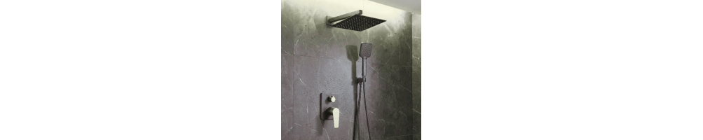 Built-in shower mixers
