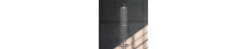 Shower sets with rain shower