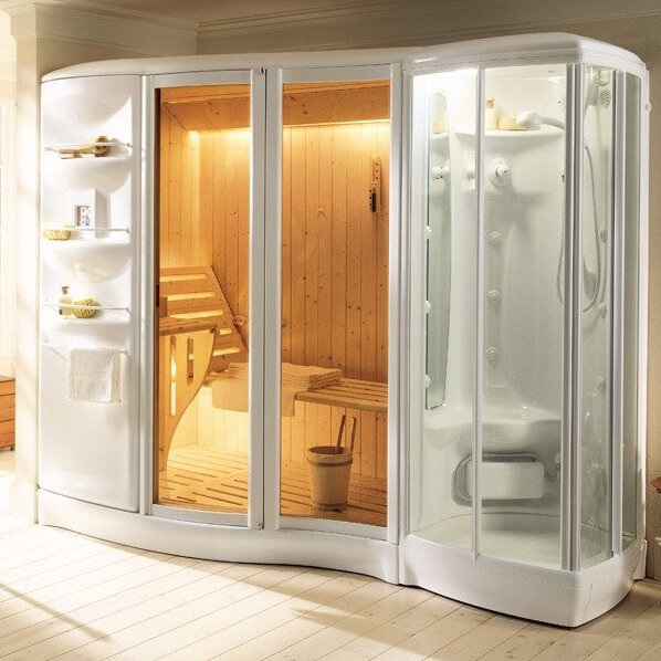 Shower steam cabins