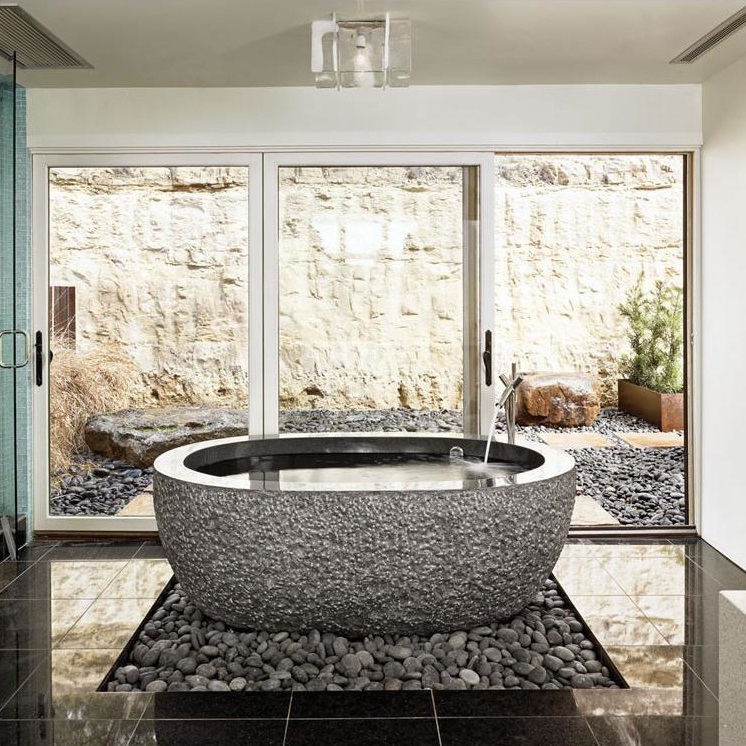 Stone bathtubs