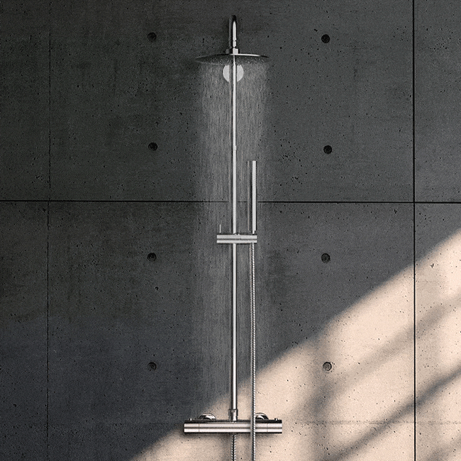 Overhead showers