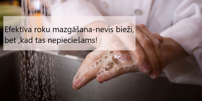 Kad un kā mazgāt rokas!