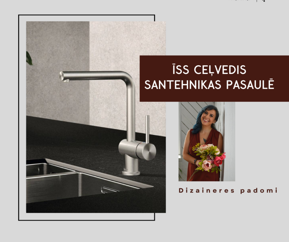 Greitas vadovas į santechnikos pasaulį – virtuvės kriauklės ir maišytuvai
